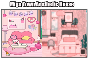 Miga Town Aesthetic House Screenshot 1