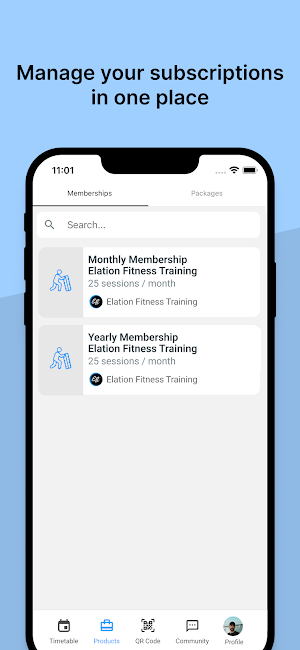 Elation Fitness Training Screenshot 3
