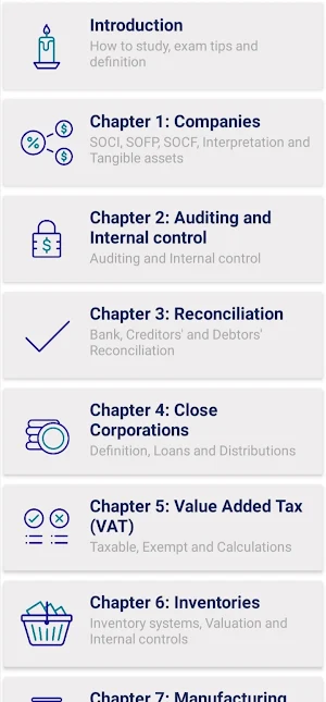 Accounting Reloaded Grade 12 Screenshot 0
