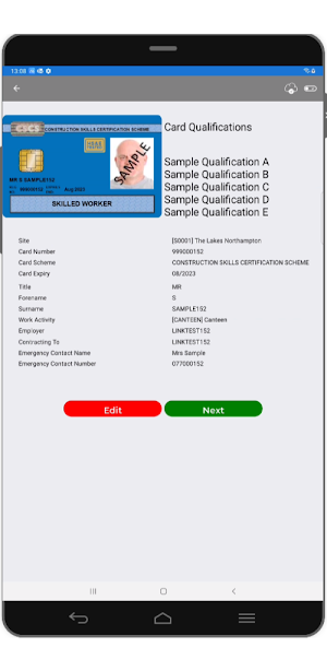 Induction Manager Screenshot 3
