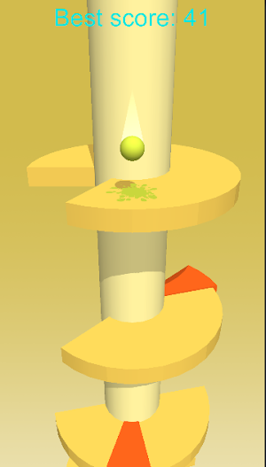 Helix Ball Jump Game Screenshot 0
