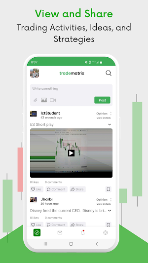 TradeMatrix: Investing Updates Screenshot 0
