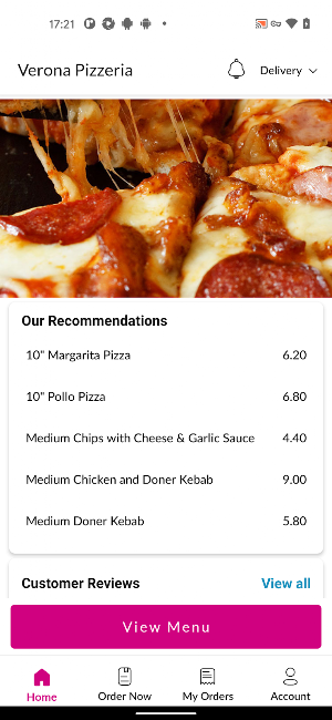 Verona Pizzeria Screenshot 1