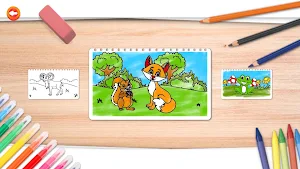 Master Coloring Book Animals Screenshot 1