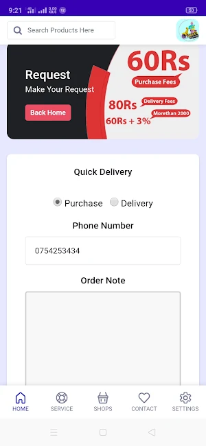 Quick Delivery Screenshot 3