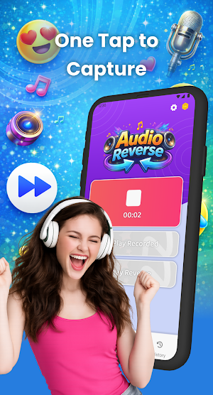 Reverse Singing: Reverse Audio Screenshot 1