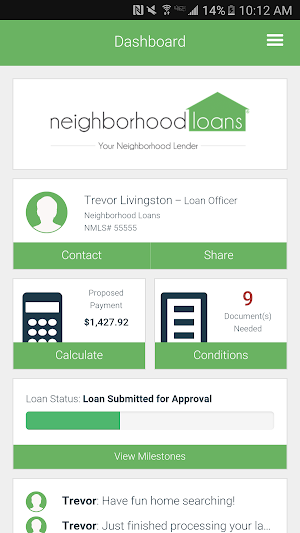 Neighborhood Loans Screenshot 1