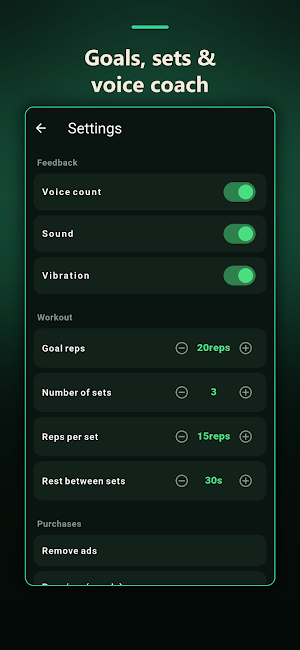 Pushup Counter - Rep Tracker Screenshot 2