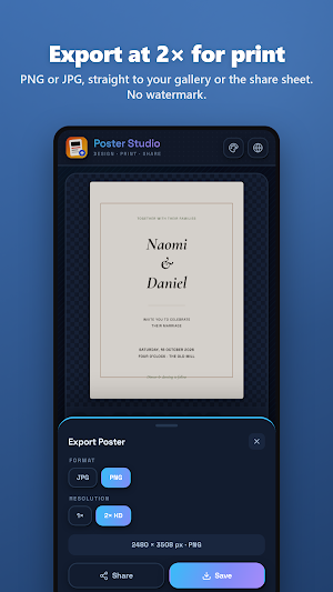 Poster Studio Screenshot 0