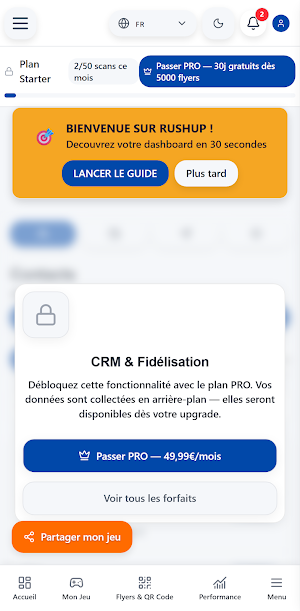 RushUp - Fidelite Commerce Screenshot 3