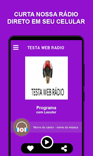 Testa Web Rádio Screenshot 1