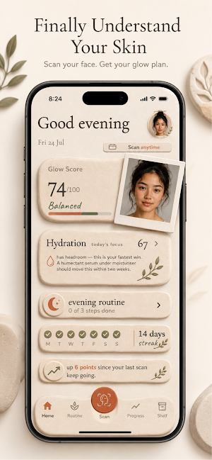 Vellua - Glow Skin Scanner Screenshot 0