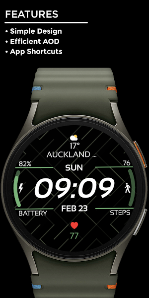Night 88 - watch face Screenshot 1
