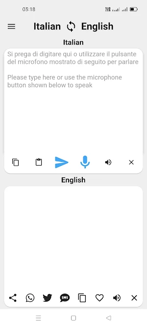 Italian To English Translator Screenshot 0