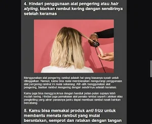caring for short hair Screenshot 0