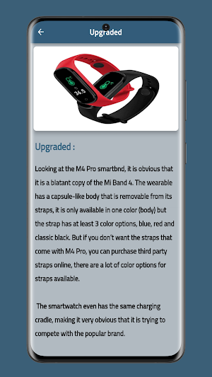 M4 Pro Smart Watch Guide Screenshot 1