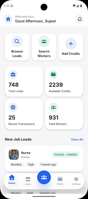 Ujobs Partner Screenshot 2