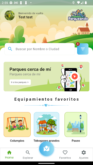 Parqueando: Parques Infantiles Screenshot 0