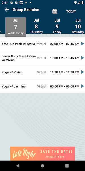 CSUSB Recreation and Wellness Screenshot 3