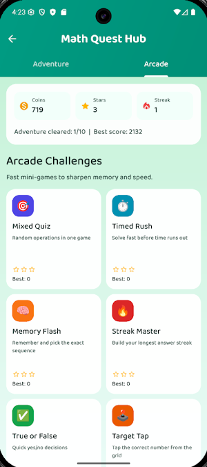 Math Game Screenshot 3