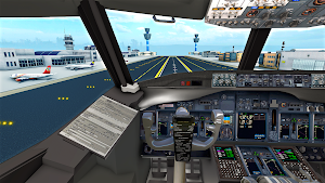 Airplane Flight: 3D Sim Game Screenshot 2