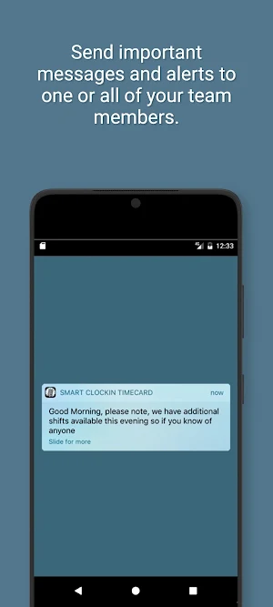 Smart Clockin Manager Screenshot 2