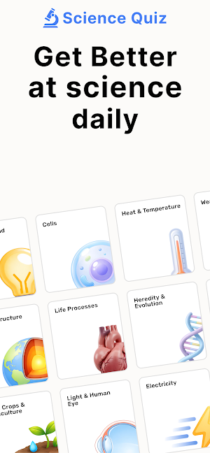 Science Quiz: MCQ & Exam Prep Screenshot 0