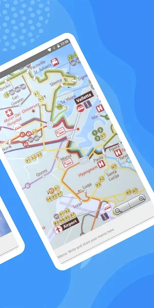 MALTA BUS TOUR MAP OFFLINE Screenshot 2