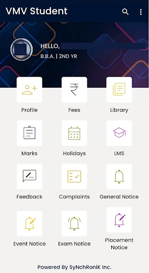 VMV Student Screenshot 1