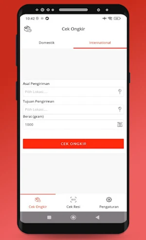 Cek Ongkir Resi Kiriman Screenshot 1
