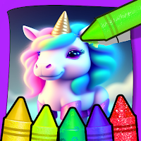 Unicorn Chibi-Coloring Game