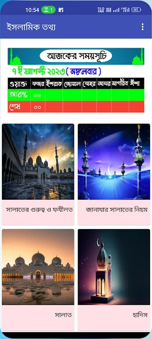Islamic Tottho-ইসলামিক তথ্য Screenshot 1