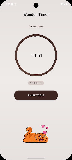 Wooden Timer: Focus Workshop Screenshot 3