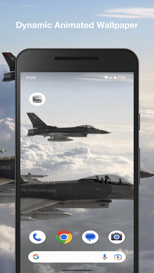 Aircrafts Live Wallpaper Screenshot 1
