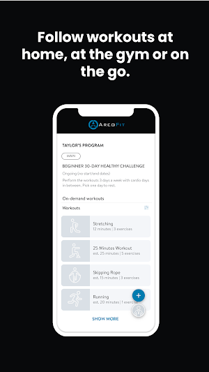 Arco Fit Screenshot 2