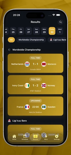 Gee Scores Sports TV Screenshot 2
