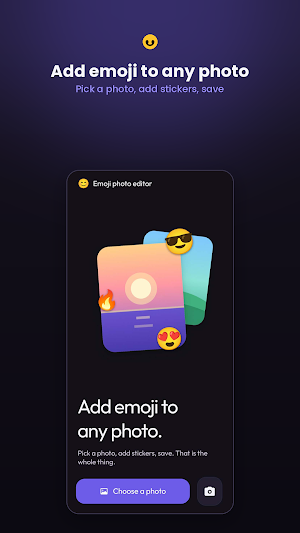 Emoji photo editor Screenshot 0
