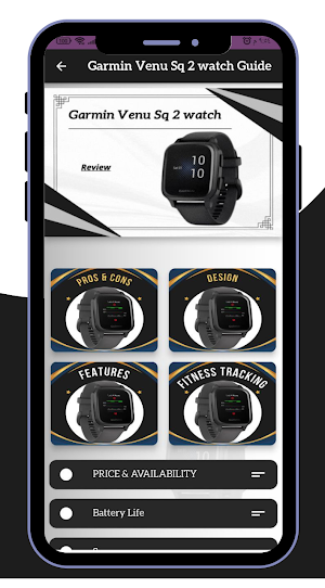 Garmin Venu Sq 2 watch Guide Screenshot 0