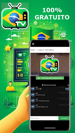 Canais do Brasil TV aberta 2 Screenshot 1