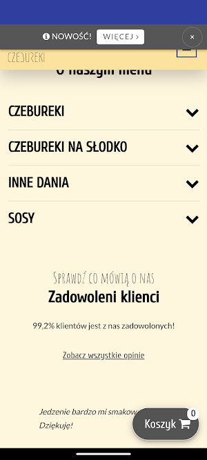 Czebureki Białystok Screenshot 0