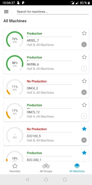 TIG shopfloor Screenshot 3