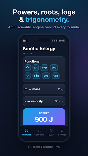 Custom Formula Pro Screenshot 1