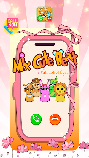 Mix Cute Beat: Call Video Mode Screenshot 0