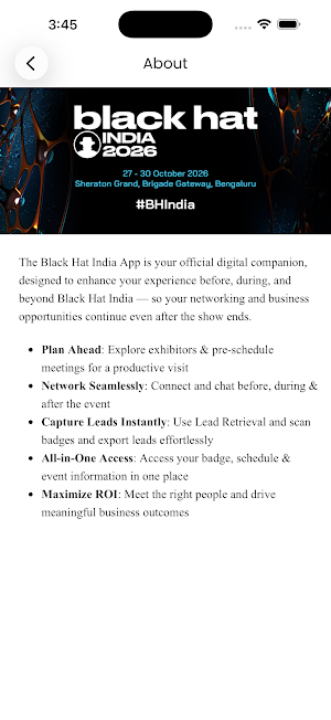 Black Hat India Screenshot 3