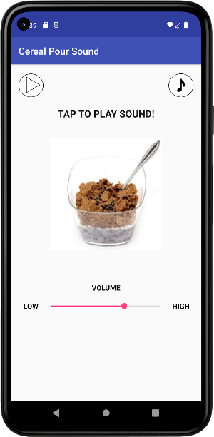 Cereal Pour Sound Screenshot 3