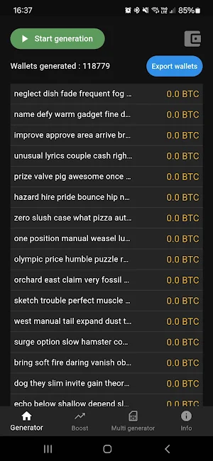 Lost Bitcoin Recover Screenshot 0