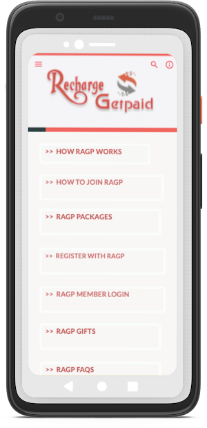 RAGP APP Screenshot 1