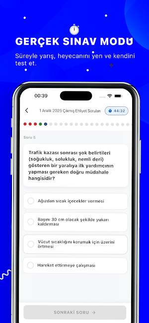 Ehliyet Sınav Soruları 2026 Screenshot 3