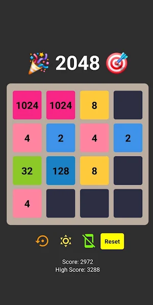 2048 FusionX Screenshot 1