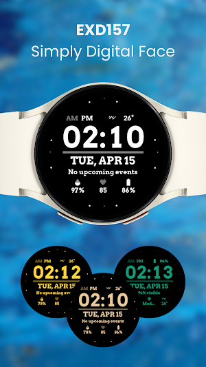 EXD157: Simply Digital Face Screenshot 3